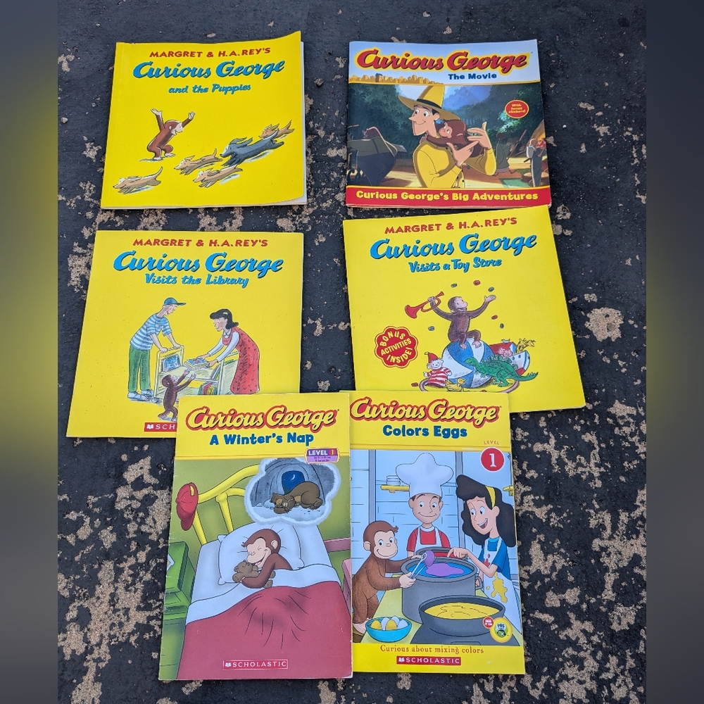 Curious George Book Lot